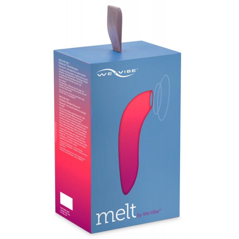 We-Vibe Melt - akkus, vízálló okos csiklóizgató (korall) 83714 termék bemutató kép
