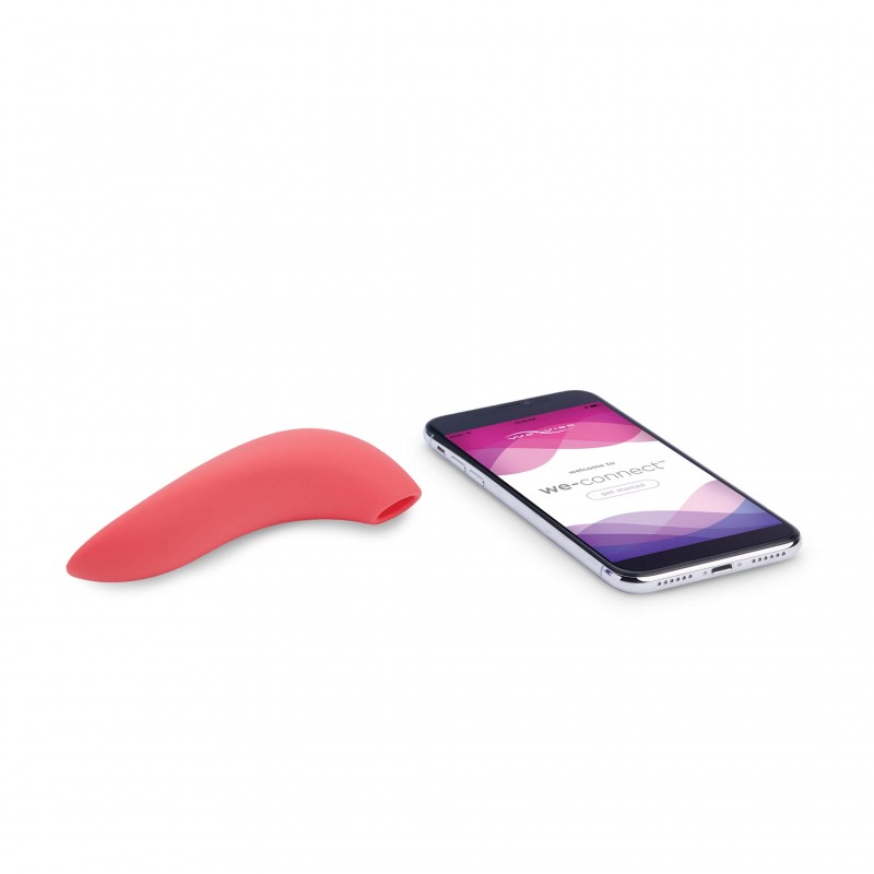 We-Vibe Melt - akkus, vízálló okos csiklóizgató (korall) 58809 termék bemutató kép