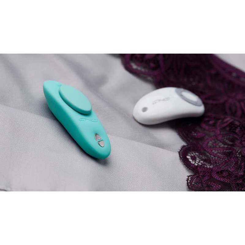 We-Vibe Moxie - akkus, rádiós, okos csiklóvibrátor (türkiz) 29252 termék bemutató kép