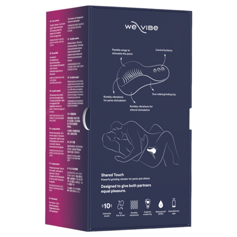 We-Vibe Shared Touch - okos párvibrátor pároknak (lila) 167871 termék bemutató kép
