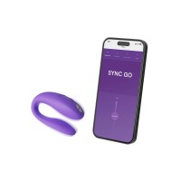 We-Vibe Sync Go - okos, akkus párvibrátor (lila) 84523 termék bemutató kép