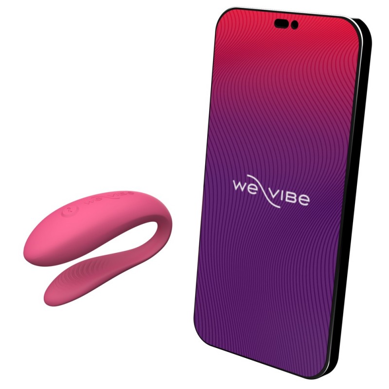 We-Vibe Sync Lite - okos, rádiós párvibrátor (pink) 76505 termék bemutató kép