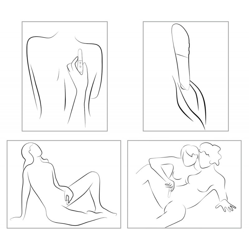 We-Vibe Tango X - akkus, vízálló rúdvibrátor (korall) 41841 termék bemutató kép