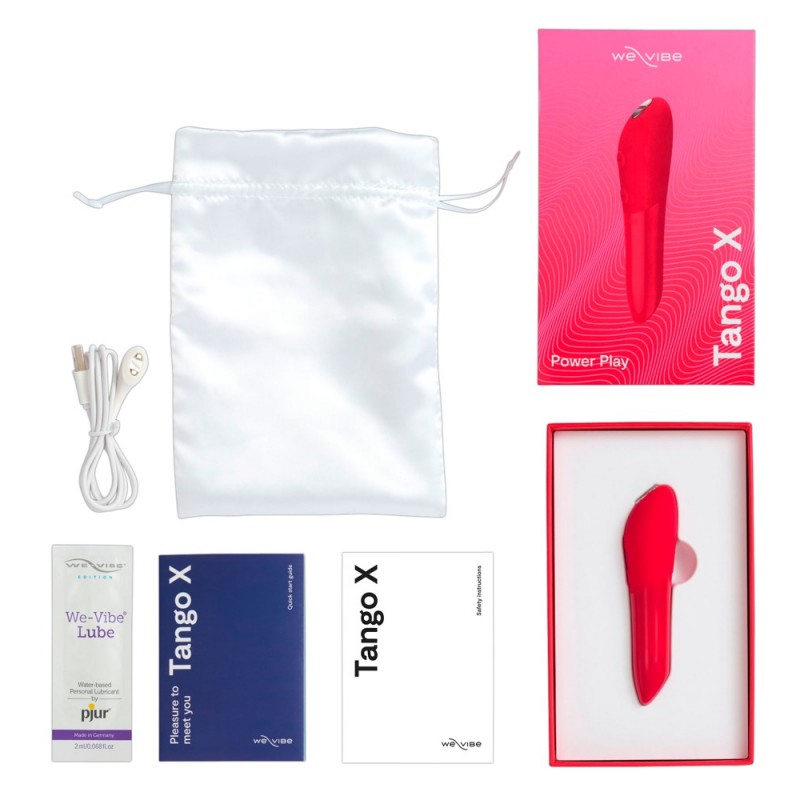 We-Vibe Tango X - akkus, vízálló rúdvibrátor (korall) 41832 termék bemutató kép