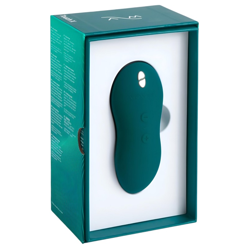 We-Vibe Touch X - akkus, vízálló csikló vibrátor (zöld) 116481 termék bemutató kép