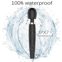 WEJOY Alyssa - akkus, vízálló masszírozó vibrátor (fekete) 46806 termék bemutató kép