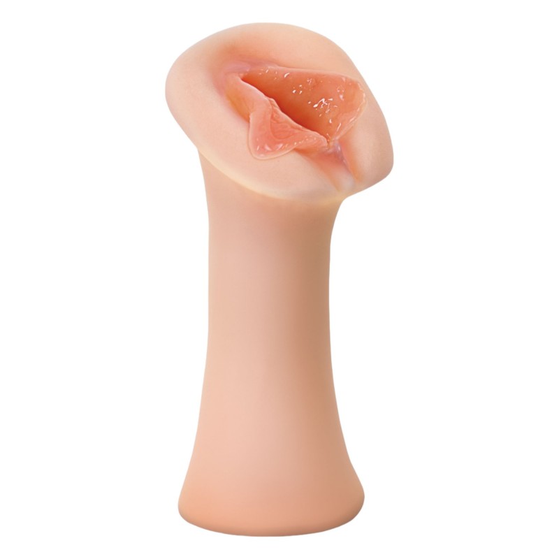 Wet Pussies Luscious Lips - élethű műpunci (natúr) 93070 termék bemutató kép