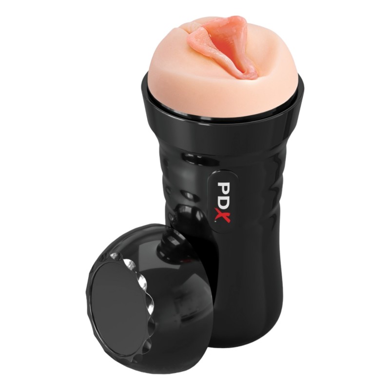 Wet Pussies Super Luscious Lips - élethű műpunci (natúr) 95512 termék bemutató kép