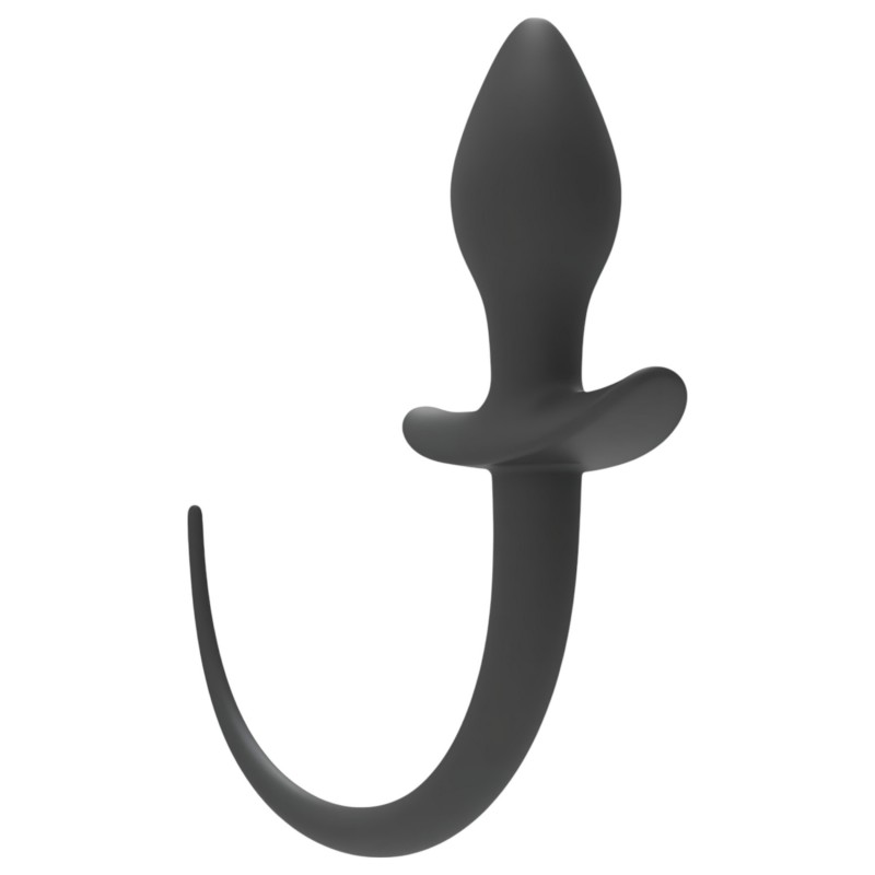 Wild Play - anál plug farokkal, szerepjátékhoz (fekete) 155687 termék bemutató kép