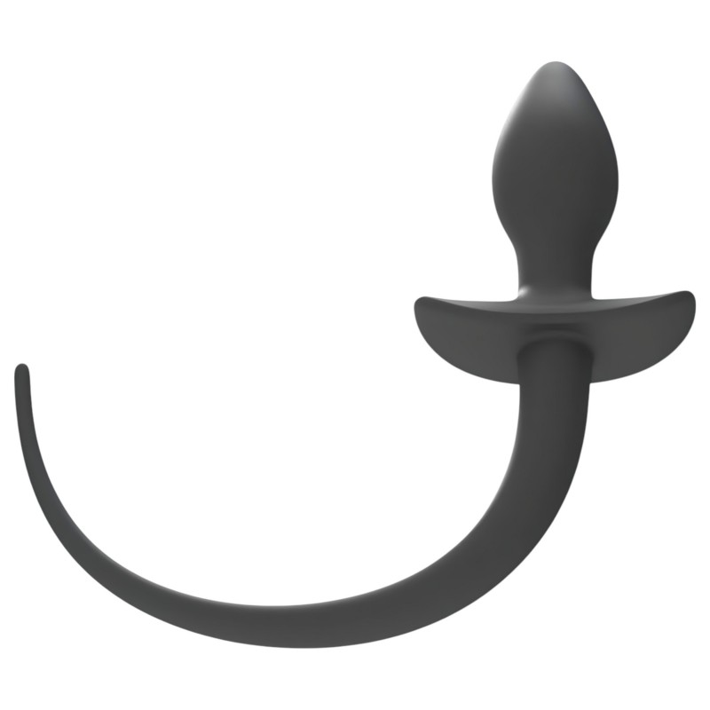 Wild Play - anál plug farokkal, szerepjátékhoz (fekete) 155688 termék bemutató kép