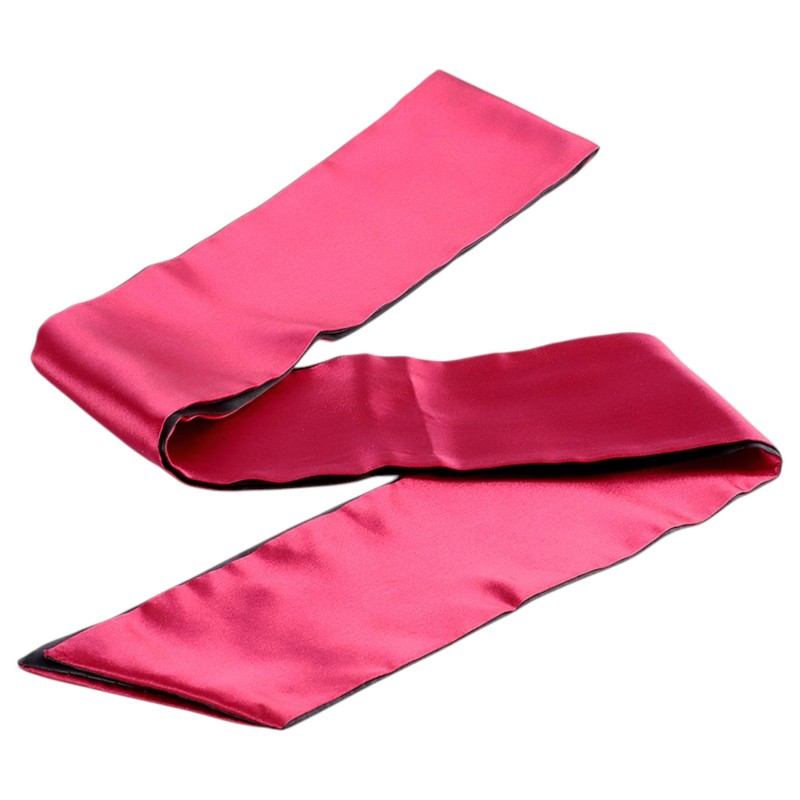 Wild Play - szatén szemmaszk szerepjátékhoz (fekete-pink) 164066 termék bemutató kép