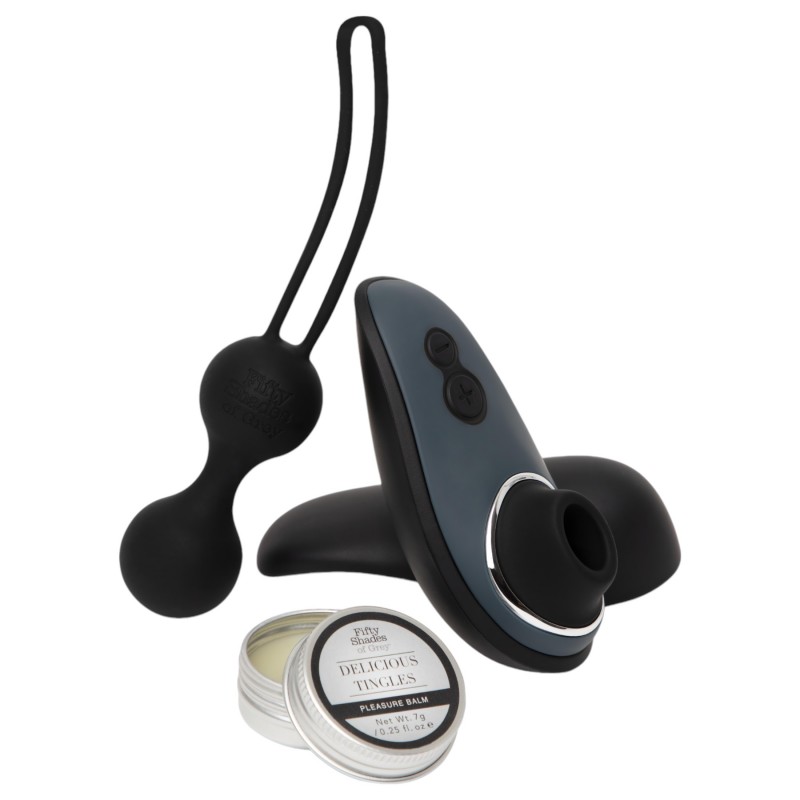 Womanizer Desire Blooms - szexjáték szett - 3db (fekete) 97705 termék bemutató kép