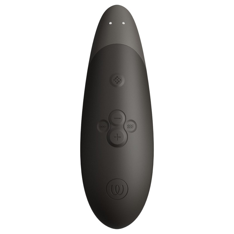 Womanizer Enhance 2in1 léghullámos csiklószívó + vibrátor (fekete) 105082 termék bemutató kép