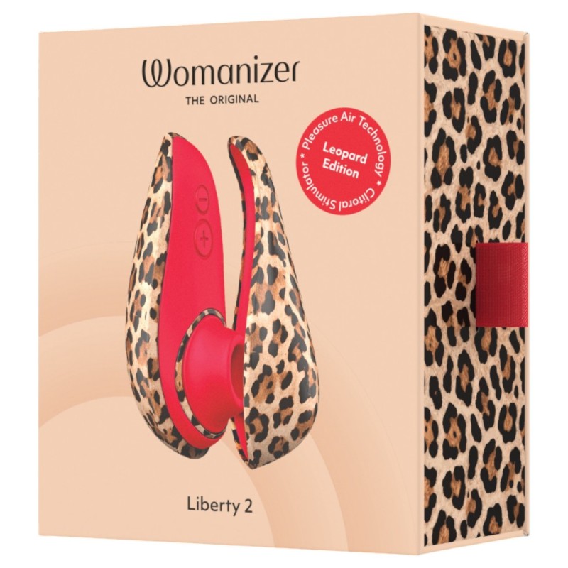 Womanizer Liberty 2 - léghullámos csiklóizgató (leopárd) 147900 termék bemutató kép