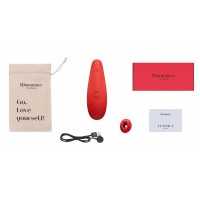 Womanizer Marilyn Monroe - akkus léghullámos csiklóizgató (piros) 83561 termék bemutató kép