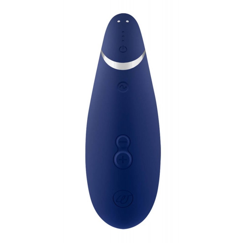 Womanizer Premium 2 - akkus, léghullámos csiklóizgató (kék) 83364 termék bemutató kép