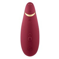 Womanizer Premium 2 - akkus, léghullámos csiklóizgató (piros) 83381 termék bemutató kép
