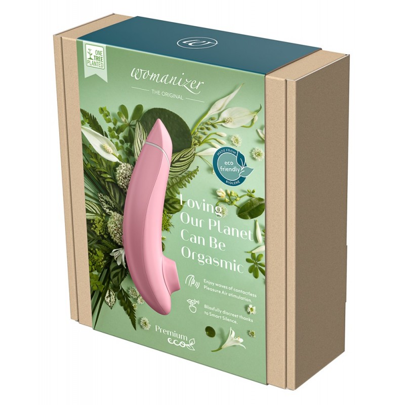 Womanizer Premium Eco - akkus csiklóizgató (pink) 73339 termék bemutató kép