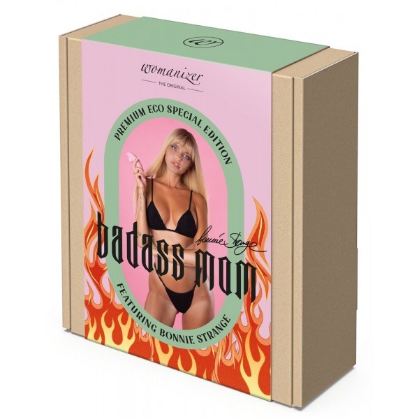 Womanizer Premium Eco Bonnie Strange kiadás - akkus csiklóizgató (pink)