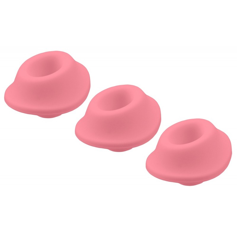 Womanizer Premium Eco - pótszívóharang szett - pink (3db) 57334 termék bemutató kép