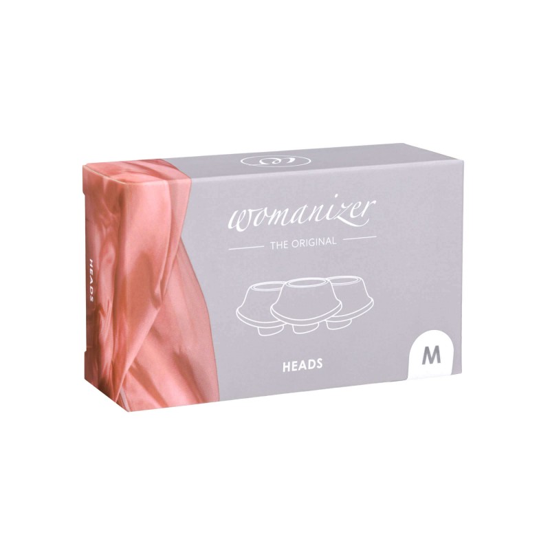 Womanizer Premium M - pótszívóharang szett - fehér (3db) 23754 termék bemutató kép
