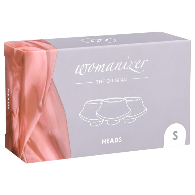 Womanizer Premium S - pótszívóharang szett (fehér, 3 db) 131837 termék bemutató kép