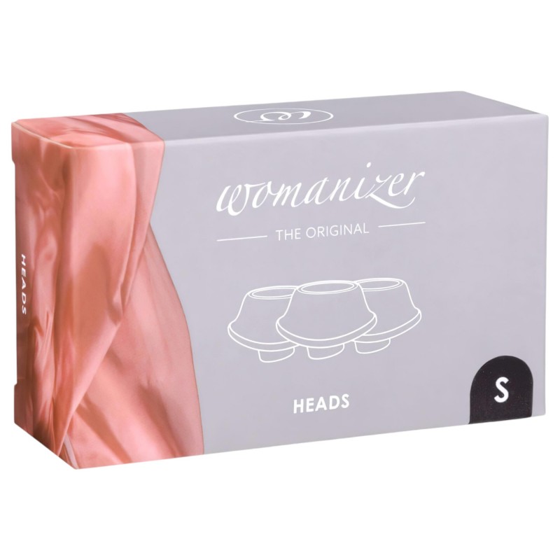 Womanizer Premium S - pótszívóharang szett (fekete, 3 db) 129890 termék bemutató kép