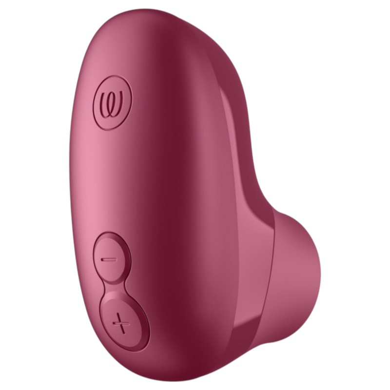 Womanizer Snap - léghullámos csiklóizgató töltőtokkal (piros) 154521 termék bemutató kép