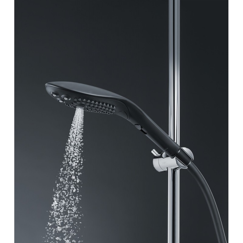 Womanizer Wave - masszírozó zuhanyfej (fekete) 89721 termék bemutató kép
