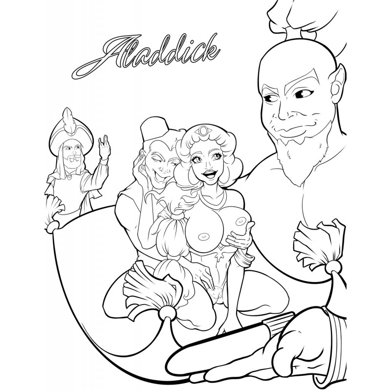 WoodRocket - Pornó paródia felnőtt szex színező 118799 termék bemutató kép