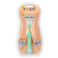 X-Epil Silky Smooth - cserélhető fejes női borotva (4 pengés) 84434 termék bemutató kép