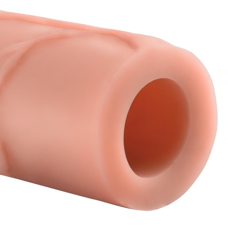 Pipedream - X-TENSION Perfect 2 - élethű péniszköpeny (20,3 cm, natúr) 131349 termék bemutató kép