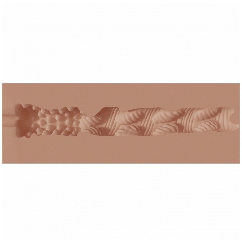 XKIN - élethű műpopsi maszturbátor - M (sötét natúr) 128641 termék bemutató kép