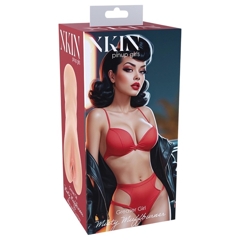 XKIN Greaser Girl Misty - élethű műpunci maszturbátor (testszínű) 137530 termék bemutató kép