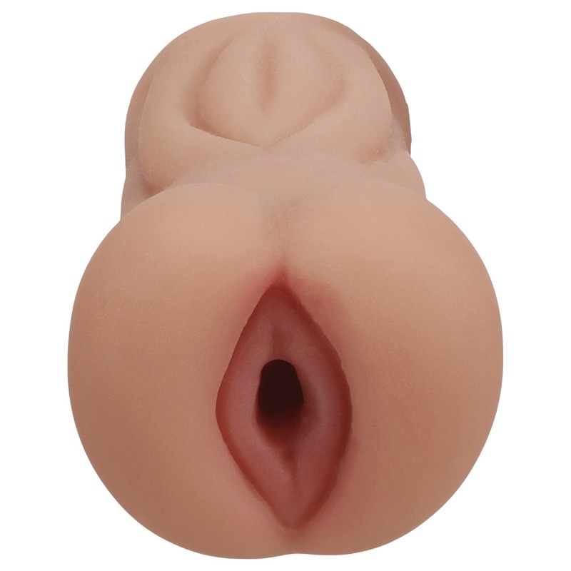 XKIN Naughty Nurse Trixie - élethű műpunci maszturbátor (natúr) 128369 termék bemutató kép