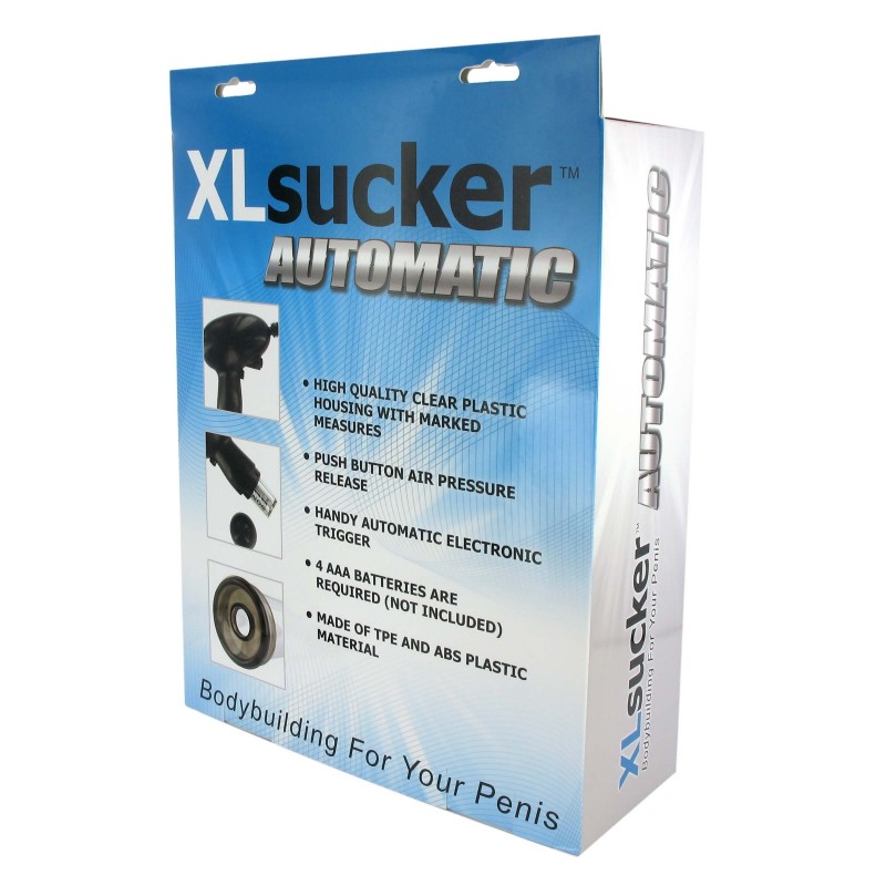XLSUCKER - automata potencia- és péniszpumpa (átlátszó) 33866 termék bemutató kép