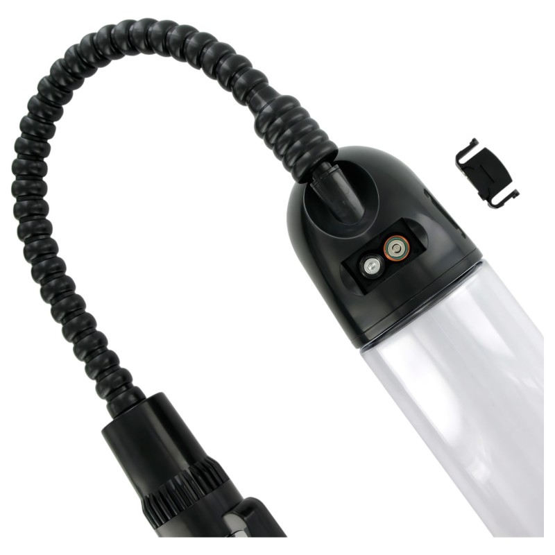 XLSUCKER - digitális potencia- és péniszpumpa (átlátszó) 106862 termék bemutató kép