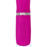 XOUXOU - akkus, csiklókaros, bordás vibrátor (pink) 42792 termék bemutató kép