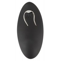 XOUXOU - akkus, kétágú anál vibrátor (fekete) 57275 termék bemutató kép