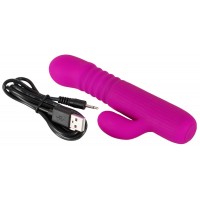 XOUXOU - akkus, lökő, csiklókaros vibrátor (pink) 42833 termék bemutató kép