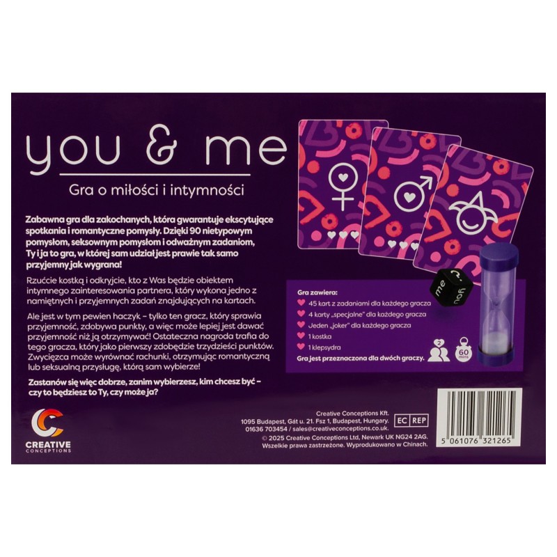 you & me - erotikus párjáték (lengyel) 148399 termék bemutató kép