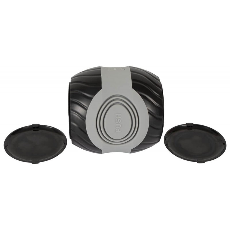 You2Toys - 2 motoros maszturbátor (szürke) 79822 termék bemutató kép