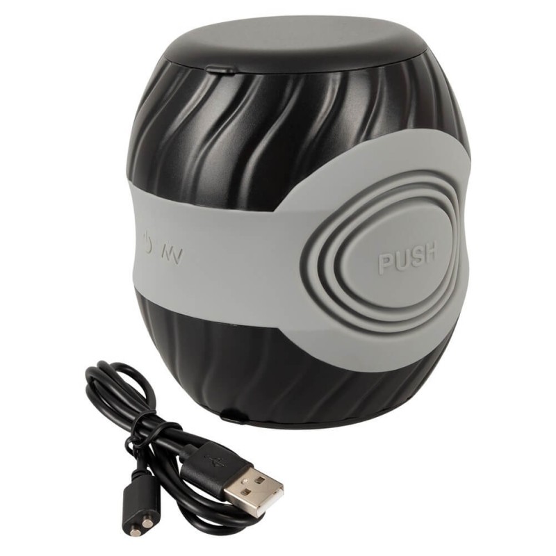 You2Toys - 2 motoros maszturbátor (szürke) 79825 termék bemutató kép