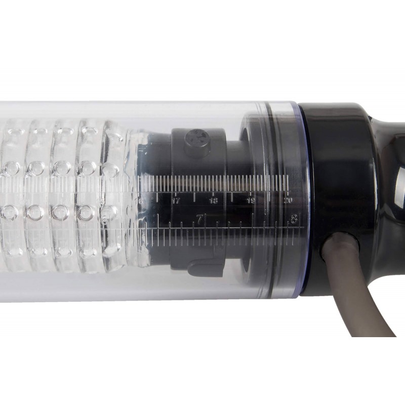 You2Toys - 2in1 - péniszpumpa és maszturbátor egyben (átlátszó) 74464 termék bemutató kép