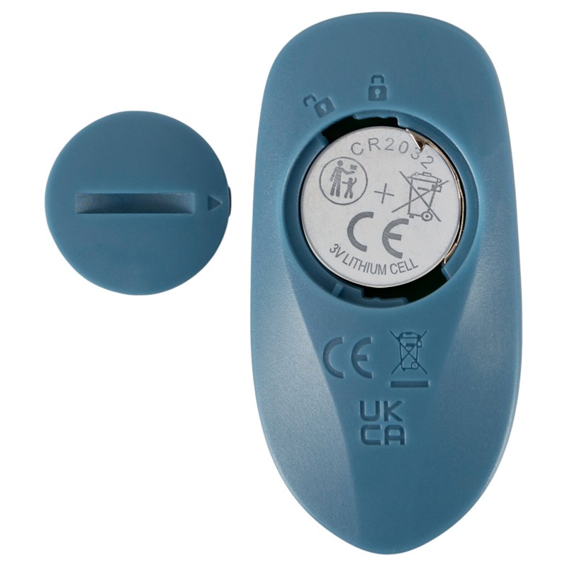You2Toys - 3 részes felcsatolható lökő vibrátor távirányítóval (kék) 167027 termék bemutató kép