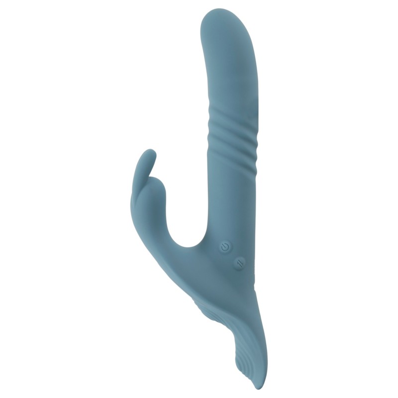 You2Toys - 3 részes felcsatolható lökő vibrátor távirányítóval (kék) 167021 termék bemutató kép