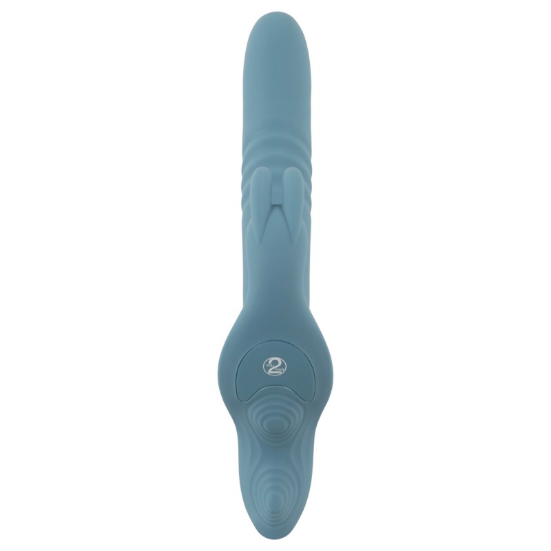 You2Toys - 3 részes felcsatolható lökő vibrátor távirányítóval (kék) 167022 termék bemutató kép