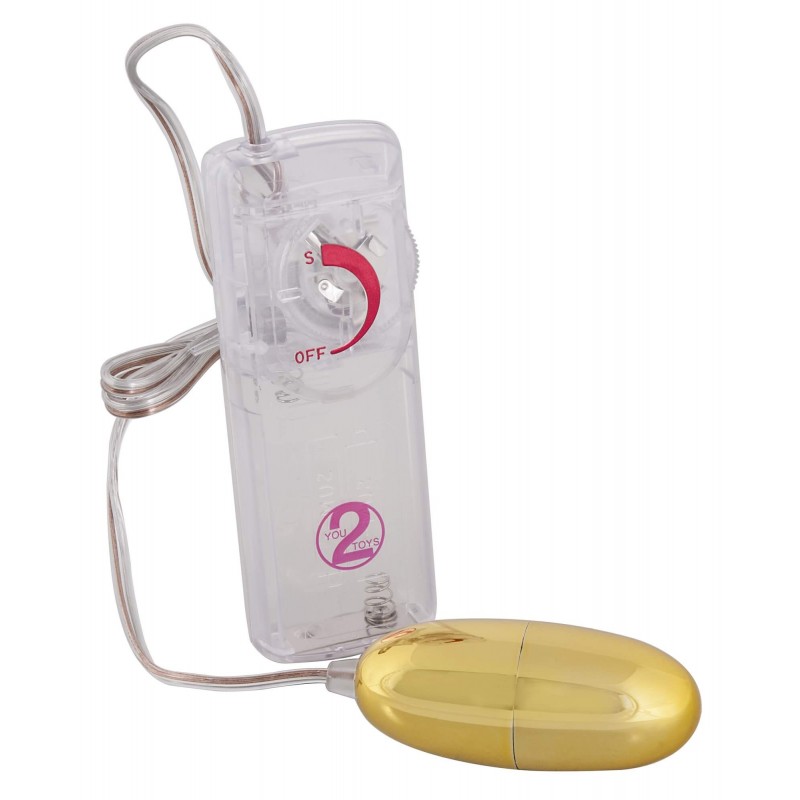 You2Toys Arany Csillag - fokozatmentes vibrotojás (arany) 60491 termék bemutató kép