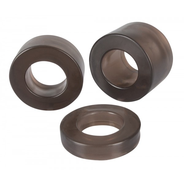 You2Toys - Ball - pénisz- heregyűrű és nyújtó szett - (szürke)