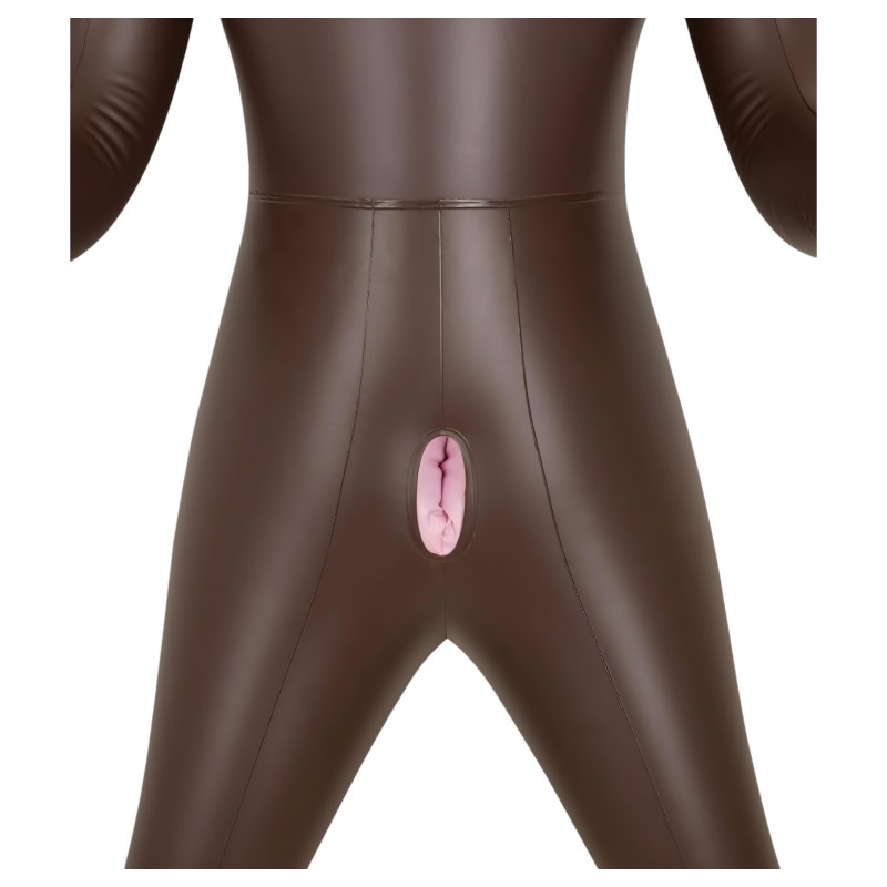 You2Toys Beauty Queen - felfújható guminő szexbaba (fekete) 157024 termék bemutató kép